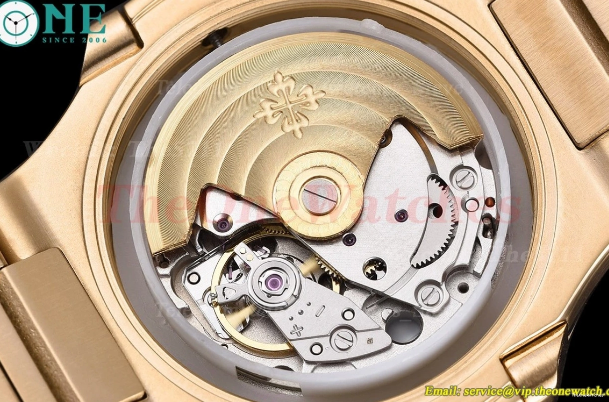 Rose GDF 40mm YG YG Dial MY8215 Nautilus Gold 0312